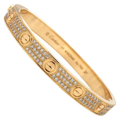 cartier uhrenarmband damen|cartier armband diamond.